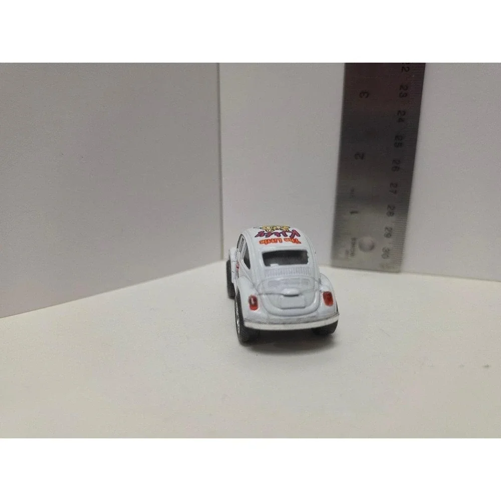 vintage Volkswagen‎ Beetle toy car white diecast model 